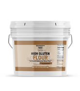 Unpretentious pail front showing product and easy storage benefit