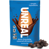 UNREAL front pouch showing 4 oz packaging and clear brand label for freshness