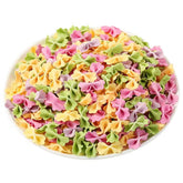 UpBots front packaging showing colorful butterfly pasta and weight benefit