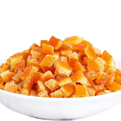 UpBots front packaging showing 8.8oz candied orange peel for quick recognition