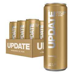 Update mandarin front can showing label and vibrant color, appealing refreshment