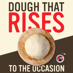 Urban Slicer dough ball close-up revealing soft, airy texture benefit
