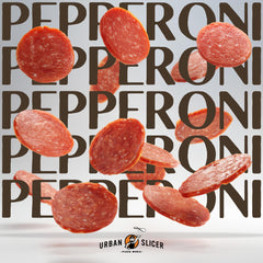 Urban Slicer texture detail with glistening oils and spice flakes for rich flavor