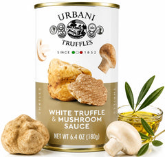 Urbani Truffles front packaging showing jar label and premium appeal