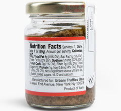 Urbani Truffles open jar close-up texture showing rich truffle paste and olive oil benefit