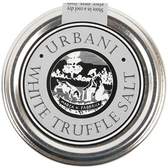 Urbani Truffles texture shot of Guérande salt grains with visible truffle inclusions for rich flavor