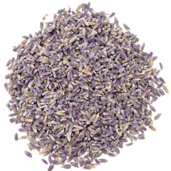 U.S. Wellness Naturals close-up dried lavender blossoms showing texture and vibrant color
