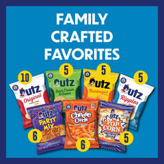 utz original chips closeup highlighting crisp texture and satisfying crunch