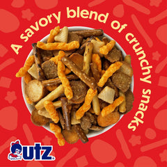 Utz pub mix resealable lid detail, Utz container preserving freshness