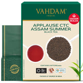 VAHDAM front packaging showing 12oz bag and branding benefit freshness