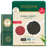 VAHDAM front packaging showing 12oz bag and fresh aroma benefit