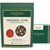 VAHDAM front package showing resealable pouch and brand clarity for freshness