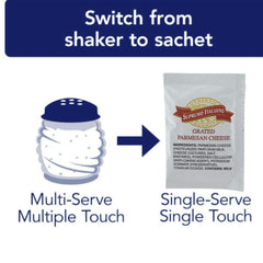 Vallary sachet inside a lunchbox for portable seasoning