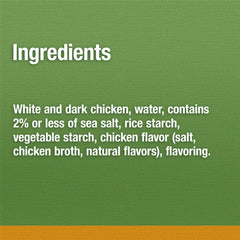VALLEY FRESH open can with chicken texture highlighting ready-to-eat protein