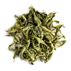 Valley of Tea front packaging showing organic lemon verbena and freshness