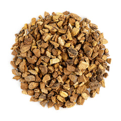 Valley of Tea front packaging showing organic gentian root and benefits
