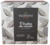 Valrhona front packaging showing 3 kg bag and premium branding, perfect for bulk baking