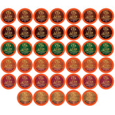 Van Der Laan front packaging showing 40-count variety and brand benefits