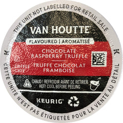 Van Houtte front packaging showing flavor and convenience benefits