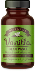 Vanilla Bean Kings jar front label showing brand and gourmet paste
