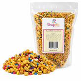 VARIETY BOX front packaging showing 1 lb resealable bag and label benefits