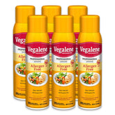 Vegalene front packaging 16.5oz aerosol showing product and benefit of allergen-free release