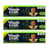 Veggiecraft Farms front packaging showing improved thin spaghetti and benefits
