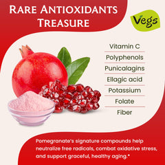 Vegs powder mixed in water glass delivering quick hydration and flavor