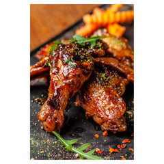 Ventura Sauce Craft close-up texture highlighting glossy sticky coating for visual appeal