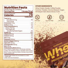 VerdiGusto measuring scoop with powder demonstrating portion control benefit