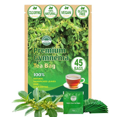 VERDIVIBE front packaging showing 45 tea bags and product benefits