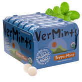 VerMints front tin showing branding and peppermint flavor benefit