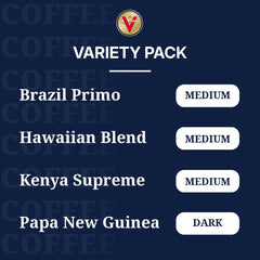 Victor Allen's Brazil Primo pod close-up highlighting nutty chocolate notes