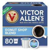 Victor Allen's front box showing 80-count pack and easy storage benefit