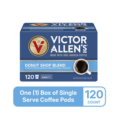 Victor Allen's brewed cup in a kitchen setting highlighting smooth, ready-to-drink flavor