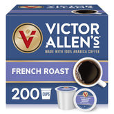 Victor Allen's front packaging showing 200-count box and branding benefit of long-lasting supply