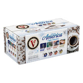 Victor Allen's front box packaging showing 96-count variety pack benefit convenience