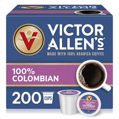 Victor Allen's front packaging showing 200-count box and convenience