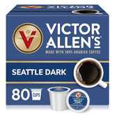 Victor Allen's box front showing Seattle Dark branding and count benefit