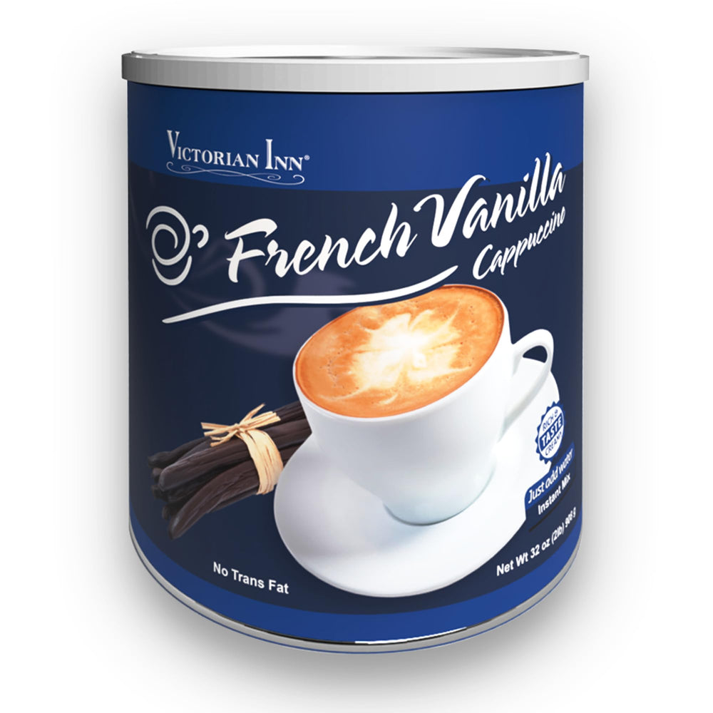 Victorian Inn canister front view showing product and easy access benefit