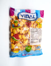 Vidal spicy mango front packaging showing large 2.2 lb bag and sharing benefit