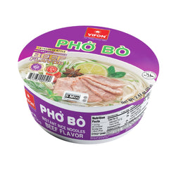 VIFON front packaging showing product and benefits for quick meals
