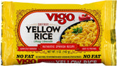 Vigo front packaging saffron yellow rice showing brand and pack benefits