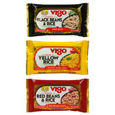 Vigo front packaging showing three 8oz pouches and variety benefits