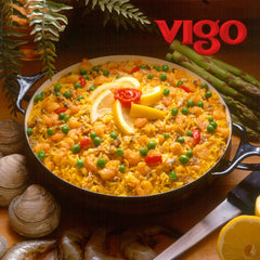 Vigo prepared rice in bowl with garnish showing ready-to-eat meal benefit
