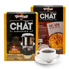 Vinacafe Chat single sachet unwrapped for easy single-serve preparation benefit