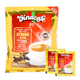 Vinacafe pack front showing Gold Red branding and sachet count, quick convenience