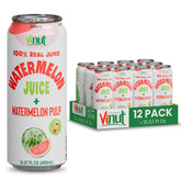 VINUT front packaging showing 12-pack cans, clear branding and convenience