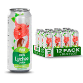 VINUT front can view showing label and pure lychee branding for quick identification