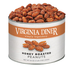 Virginia Diner front tin showcasing heritage label and gift-ready packaging benefit
